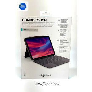 Logitech Combo Touch For iPad 10th Gen and A16 -Oxford Gray